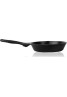 Lootkabazaar Non-Stick · with 2 Pour Spout Frying Pan (Hard Anodised, Non-Stick, Induction Bottom) Black